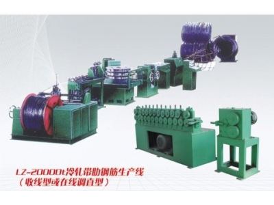 冷軋帶肋鋼筋生產線(被動式兩面或三面) 冷軋帶肋鋼筋生產線(被動式兩面或三面)